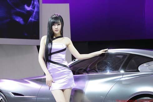 ยล Hwang Mi Hee พริตตี้มอเตอร์โชว์เกาหลี 56 ภาพ ที่ 2011 Seoul Motor Show