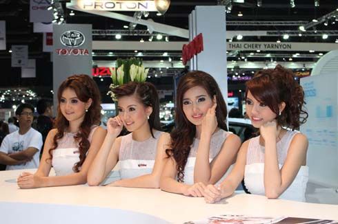 ทิ้งท้าย! ภาพพริตตี้มอเตอร์โชว์ในงาน Bangkok International Motor Show ปีนี้