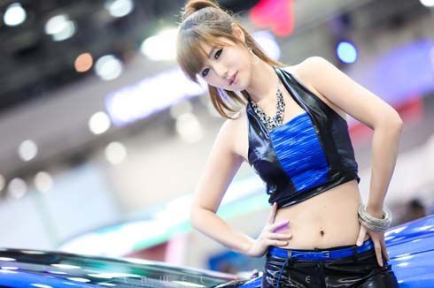 สวยสดใส! รวมภาพพริตตี้มอเตอร์โชว์เกาหลี ชุด 1 ที่งาน 2011 Seoul Motor Show
