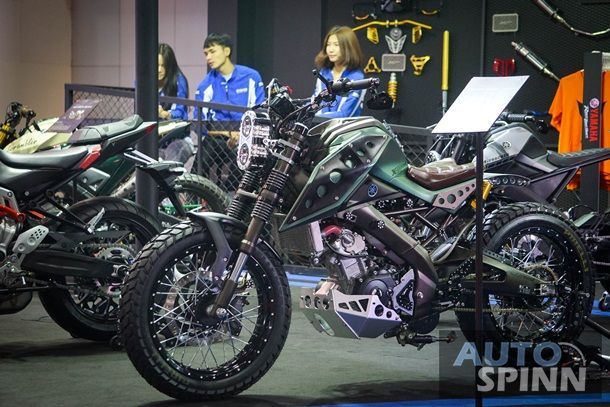 Yamaha ยกทัพ M-Slaz ตัวแต่งสุดเจ็บลุย Bangkok Auto Salon 2016