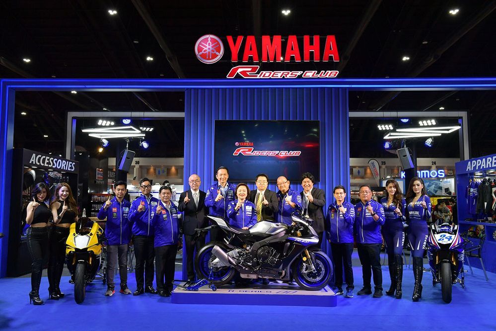 Yamaha ขนทัพบิ๊กไบค์สุดแรงตระกูล R-Series และ MT-Series บุก Auto Salon 2018