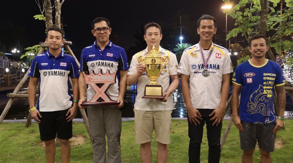 ทีมไทยโชว์เหนือ คว้าแชมป์โลกเจ็ทสกี คว้าถ้วยพระราชทาน King's Cup 2018