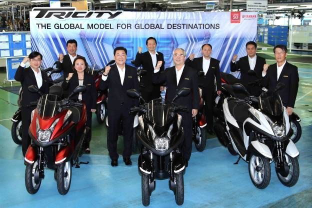 Yamaha พร้อมส่งออก “Tricity” ลุยตลาดต่างประเทศเป็นครั้งแรก