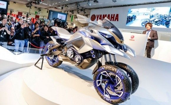 Intermot2014: Yamaha เผยโฉม 01GEN Concept 3 ล้อแบบ Crossover