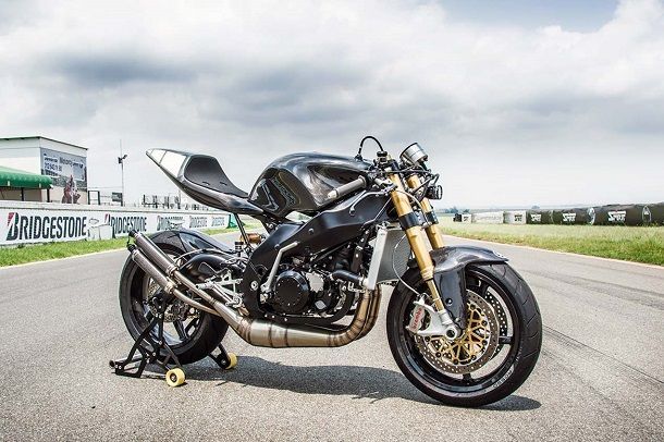 Yamaprilia เมื่อเครื่อง Yamaha วางมาบนเฟรม Aprilia ก็จะเท่ประมาณนี้ล่ะ