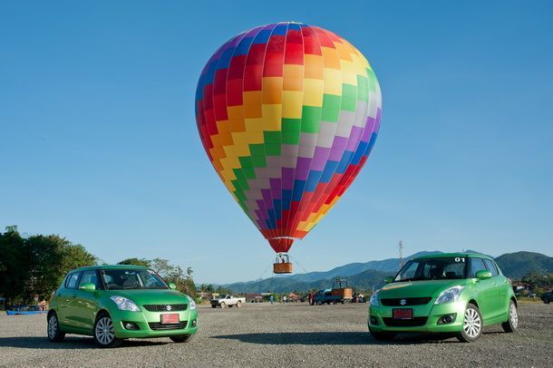ขับท่องเที่ยวพร้อมทดสอบสมรรถนะ Suzuki Swift Energy Green บนเส้นทาง หนองคาย-เวียงจันทร์-วังเวียง ต้อนรับ AEC