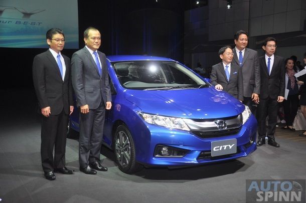 ชมภาพตัวจริง 2014 All New Honda City เจนเนอเรชั่น 4 Be Your BEST