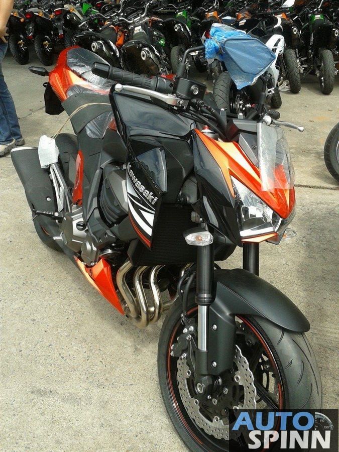 ด่วนๆ Kawasaki Z800 คันจริงที่จะขาย โผล่ปรากฏกายแล้ว