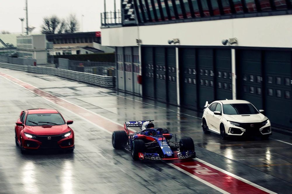 นักแข่ง F1 เลือก Honda Civic Type RS เป็นรถนอกสนามแข่ง
