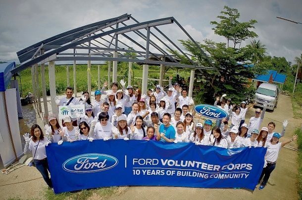 ฟอร์ด ประเทศไทยจัดกิจกรรม Ford Global Caring Month