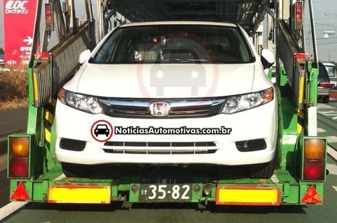 OMG! นี่หรือ Honda Civic โมเดลเชนจ์ปี 2012 ตัวจริง?! ถูกแอบถ่ายที่ญี่ปุ่นก่อนไปอเมริกา