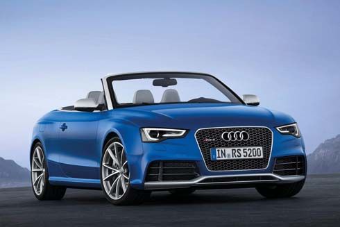 Audi เผยโฉม RS5 Cabriolet รุ่นปี 2013 เปิดประทุนสุดหรูมาคู่ความแรง