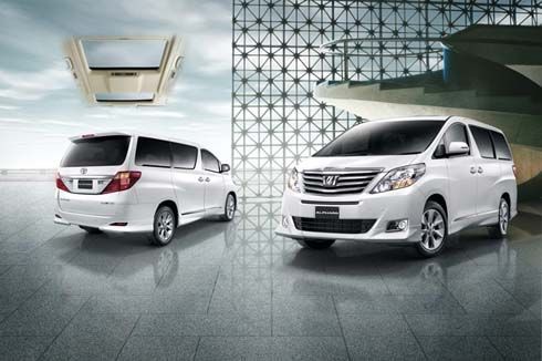 Toyota Alphard รุ่นปี 2012 ปรับปรุงใหม่ กับความลงตัวแห่งสุนทรีย์และดีไซน์ สำหรับผู้นำ