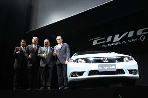 ข้อมูล ราคา Honda Civic 2012-2013 ฮอนด้าซีวิค โฉมใหม่ พร้อมภาพกว่า 200 ภาพ