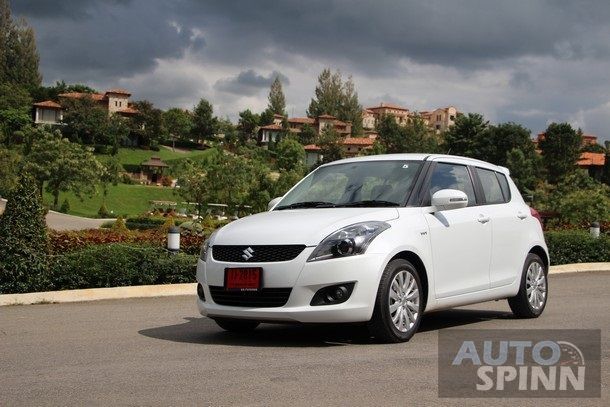 รีวิวทดสอบ Suzuki Swift RX (ซูซูกิ สวิฟท์ อาร์เอ็กซ์) Sport Eco Car คันเดียวที่มาพร้อม Paddle Shift และ Cruise Control