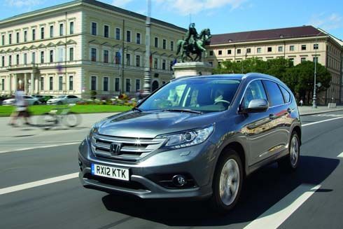 ชมภาพกันเต็มๆ Honda CR-V 2013 สเปกยุโรป มาพร้อมชุดแต่งเพิ่มความดุดันเล็กๆ