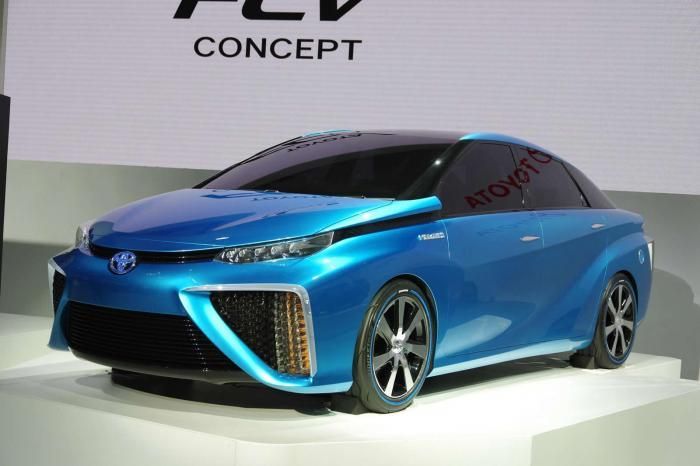 เผยโฉมรถต้นแบบ Toyota FCV Concept ที่ Tokyo Motor Show 2013 วางขายจริงปี 2015