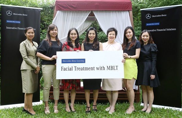 เมอร์เซเดส-เบนซ์ ลีสลิ่ง จัดกิจกรรมดูแลผิวหน้าลูกค้า
