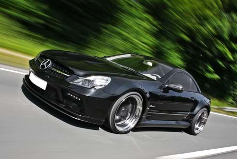 แต่งแล้วจน Mercedes-Benz SL63 AMG Black Saphir รถแต่งในราคาไม่ง้อลูกค้าจาก Inden Design