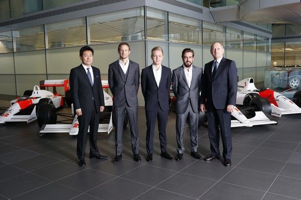 แม็คลาเรน-ฮอนด้า หวนคืนวงการ F1 ประกาศรายชื่อนักแข่งฤดูกาล 2015