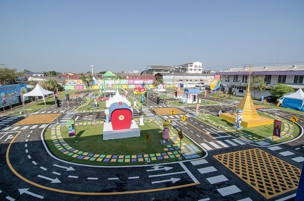 โตโยต้าเปิดเมืองจราจรจำลอง แห่งที่ 3 ที่ภาคเหนือ