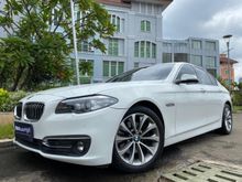 2017 BMW 520i Luxury Nik2017 White On Saddle Brown Km30rb Speedo Digital PBD Wrnty5Thn #AUTOHIGH #BEST DEAL
