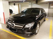 2013 Mercedes-Benz CLS350 AMG package black int beige