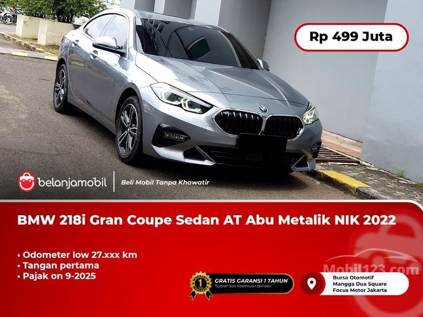 Jual Mobil BMW 218i 2022 Gran Coupe Sport 1.5 di DKI Jakarta Automatic ...