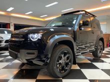 2021 Land Rover Defender 2.0 90 P300 SE X-Dynamic SUV Black On Black TOTAL DP RINGAN Engine 2.0cc 4WD w/ 300Hp UNIT BRAND NEW FORM A 2021 #CECILIAAUTO