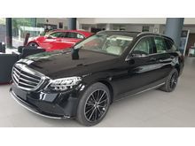 2019 Mercedes-Benz C200 2.0 Estate Exclusive Line ( Wagon ) Hitam/Putih Ready Stock