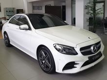 2020 Mercedes-Benz C300 2.0 AMG Sedan Hitam/Putih Ready Stock
