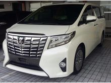 2016 Toyota Alphard 2.5 G matic putih ready stock DP ringan