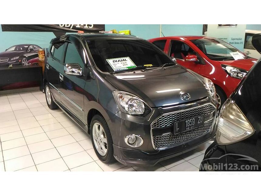 Daihatsu Ayla 2016 X Elegant 1.0 di Jawa Timur Manual Hatchback Abu 