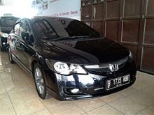 Honda Civic 1.8 2010 AT black sporty ,Facelift , sangat terawat , good condition