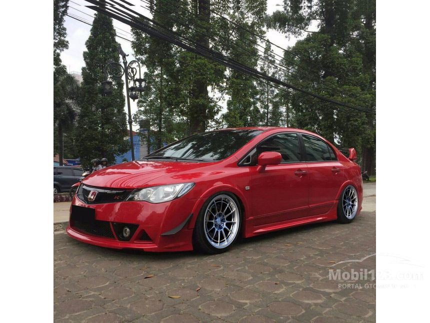 Red Honda Civic Fd Modified - Honda Civic