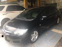 Honda Civic tahun 2007 1.800cc, matic, hitam, KM 75.000