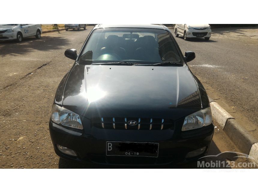  Hyundai  Verna 2003  1 5 di DKI Jakarta Manual Sedan  Hitam 