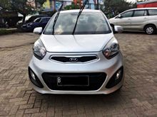 KIA Picanto 1.2 SE 2 AT 2012 silver metalik , Good condition , banyak bonusnya