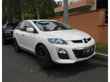 2010 Mazda CX-7 GT 2.3 Turbo Tangan Pertama Km 48 rb Audio Bose Camera Mundur Keyless Mulus Orisinil Putih Mutiara