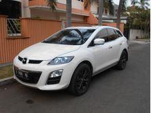 2010 Mazda CX-7 GT Turbo Type Tertinggi Km 48 rb Audio Bose Camera Mundur Keyless Mulus Orisinil Putih Mutiara