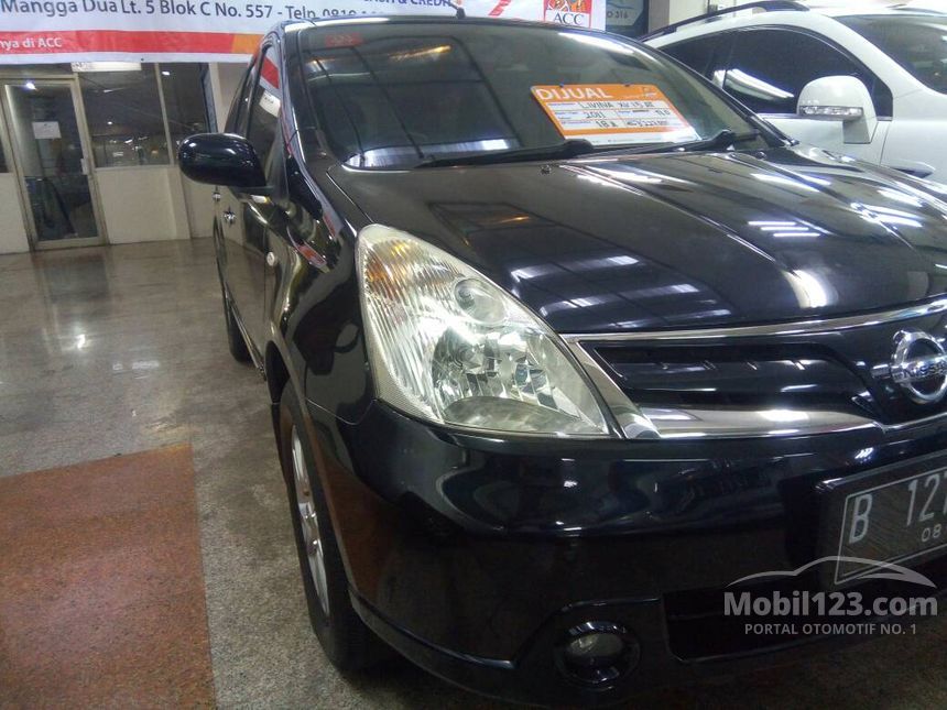 Nissan Grand Livina 2011 XV 1.5 di DKI Jakarta Automatic MPV Hitam Rp 