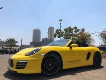 TDP375JT Porsche Boxster 2.7 PDK 2013 Yellow On Black Harga Nego Banyak