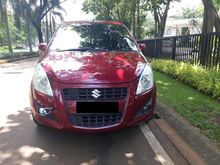 Jual Cepat Suzuki Splash AT 2013 Merah,DP Ringan Siap Pakai