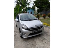 Mobil Agya Silver Type G Tahun 2013
