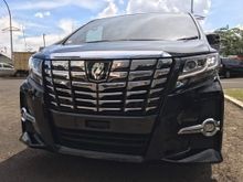 2015 2016 Toyota Alphard SC BLACK