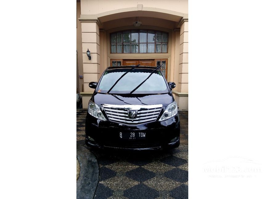 Toyota Alphard  2011 G 2 4 di Banten Automatic MPV Hitam Rp 