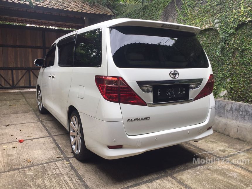 Jual Mobil Toyota Alphard 2009 G 2.4 di DKI Jakarta 