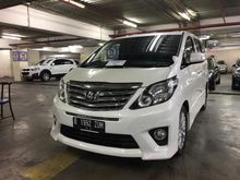 2012 Toyota Alphard 2.4 s aless face-lift.. Kondisi terbaik dengan hsrga istimewa.. Jarang ada..