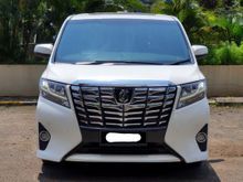 2015 Toyota Alphard 3.5 Q Van Wagon executive lounge putih pajak panjang 1thn kilometer 60rban