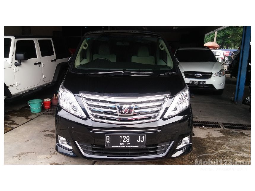 Toyota Alphard  2012 X  X  2 4 di DKI Jakarta Automatic MPV 